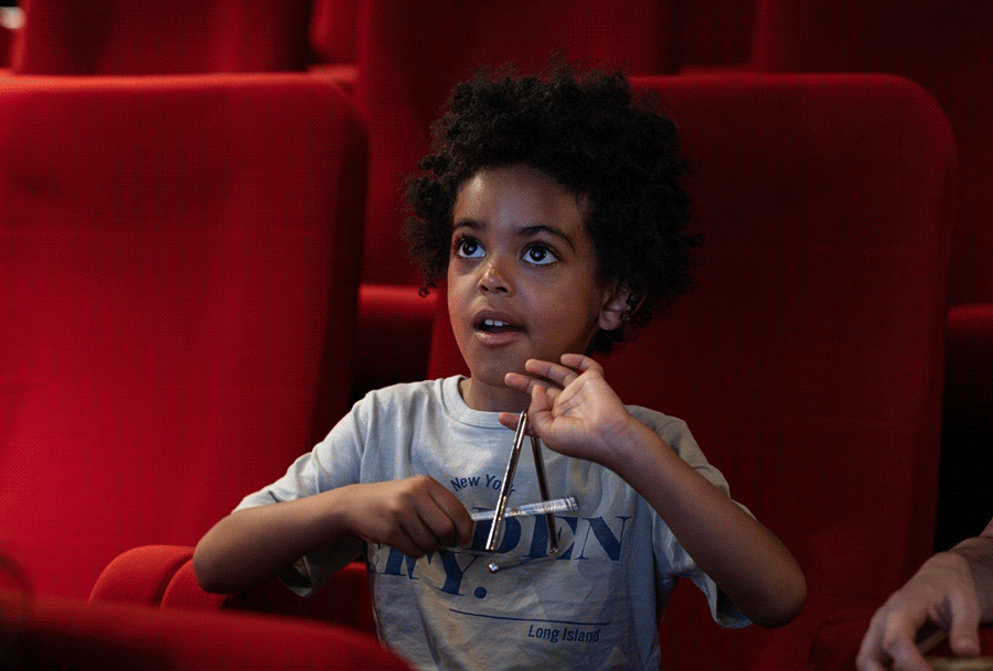Atelier bruitages de film à la fondation Jérôme Seydoux