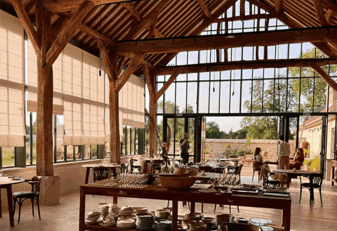 Summer party dans un potager