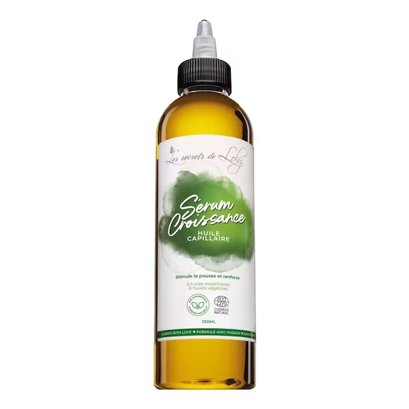sérum croissance - cheveux bouclés routine