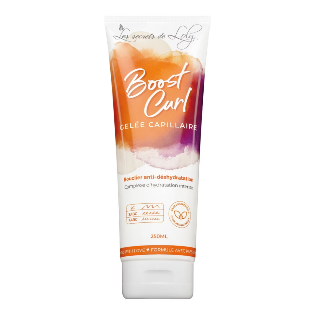 cheveux bouclés routine boost curl