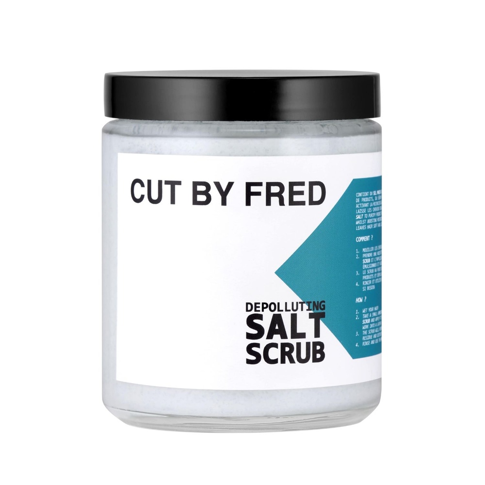 depolluting salt scrub - cheveux bouclés routine