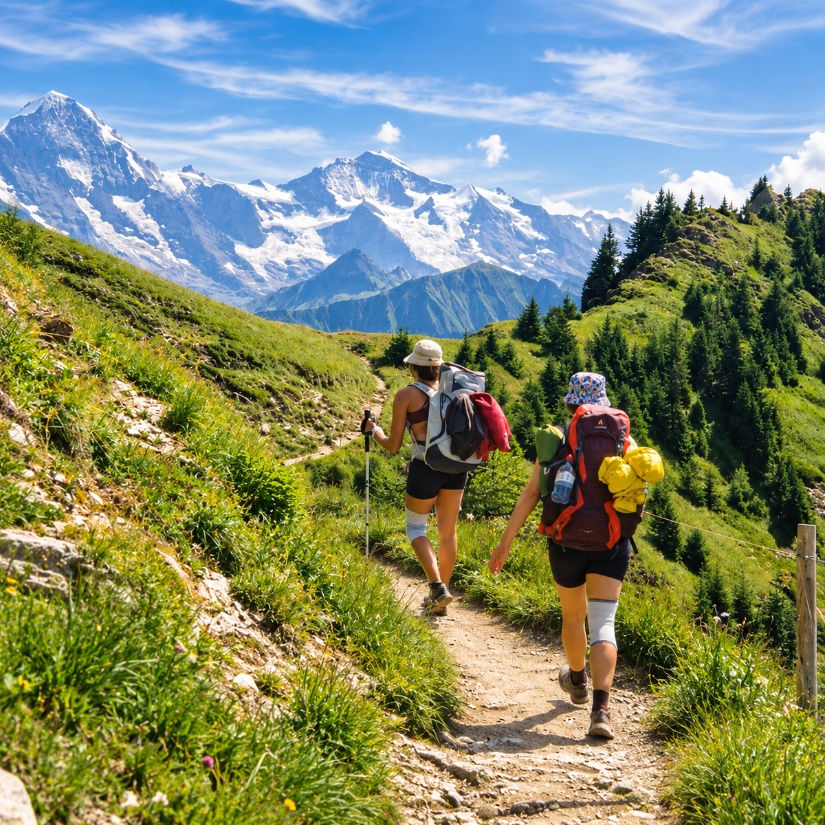 Pourquoi les vacances où l'on marche rendent-elles les gens aussi heureux ?