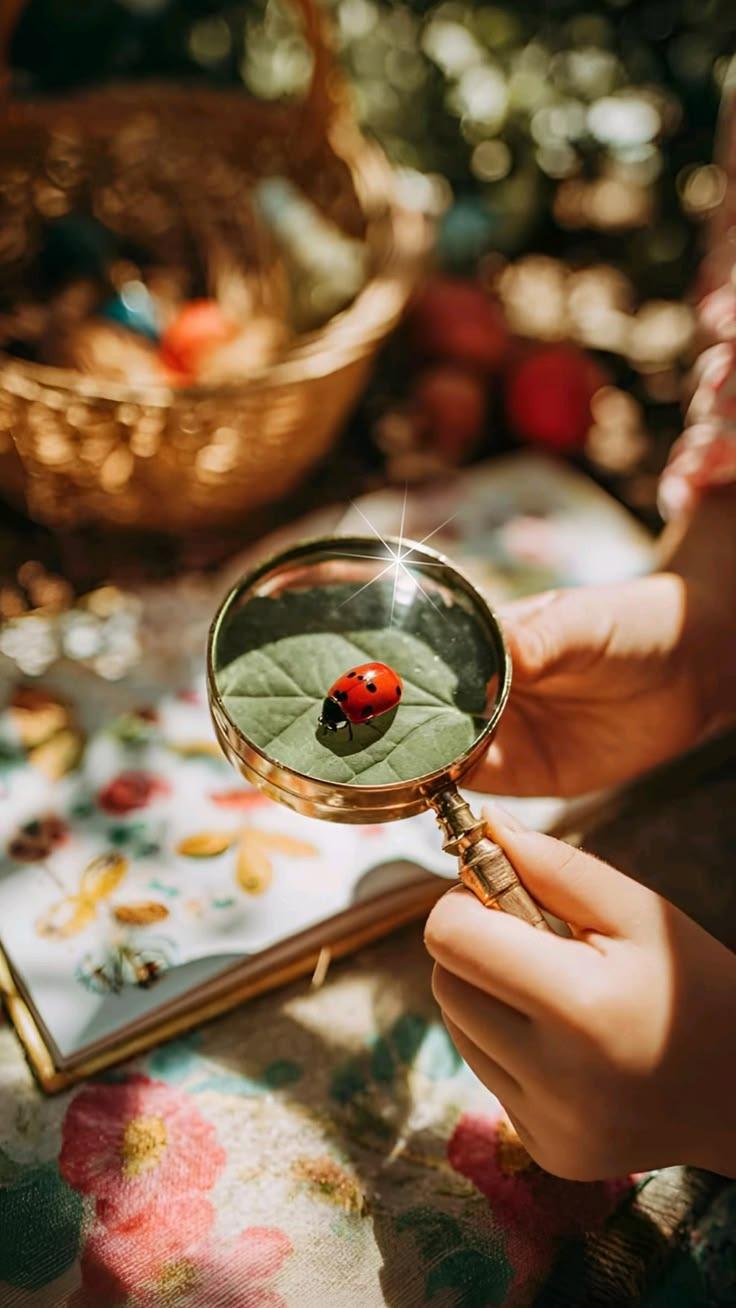 La Coccinelle et le Jardinier