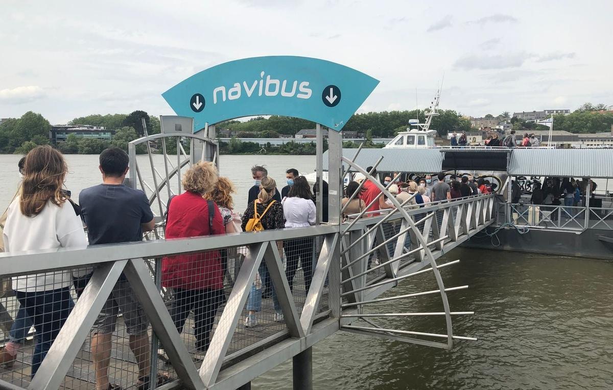 Navibus vers Trentemoult