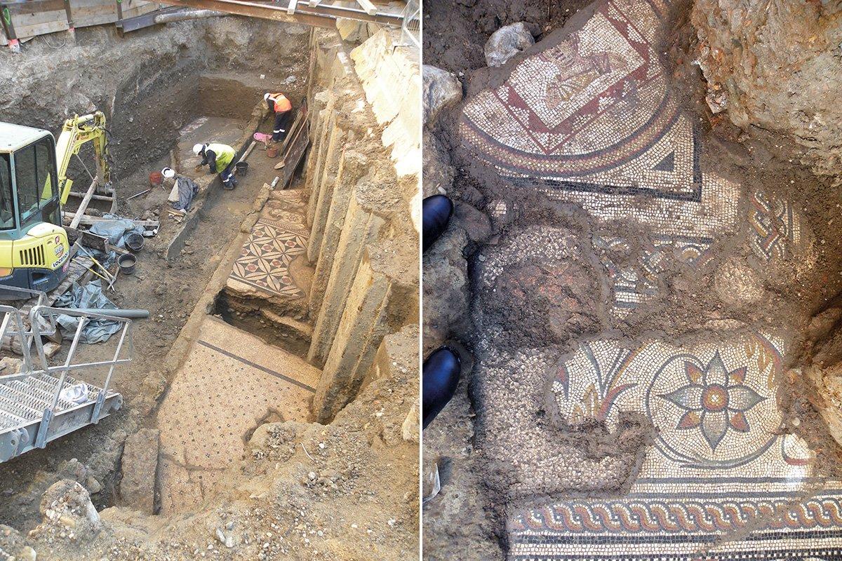 Mosaïque à l'antique