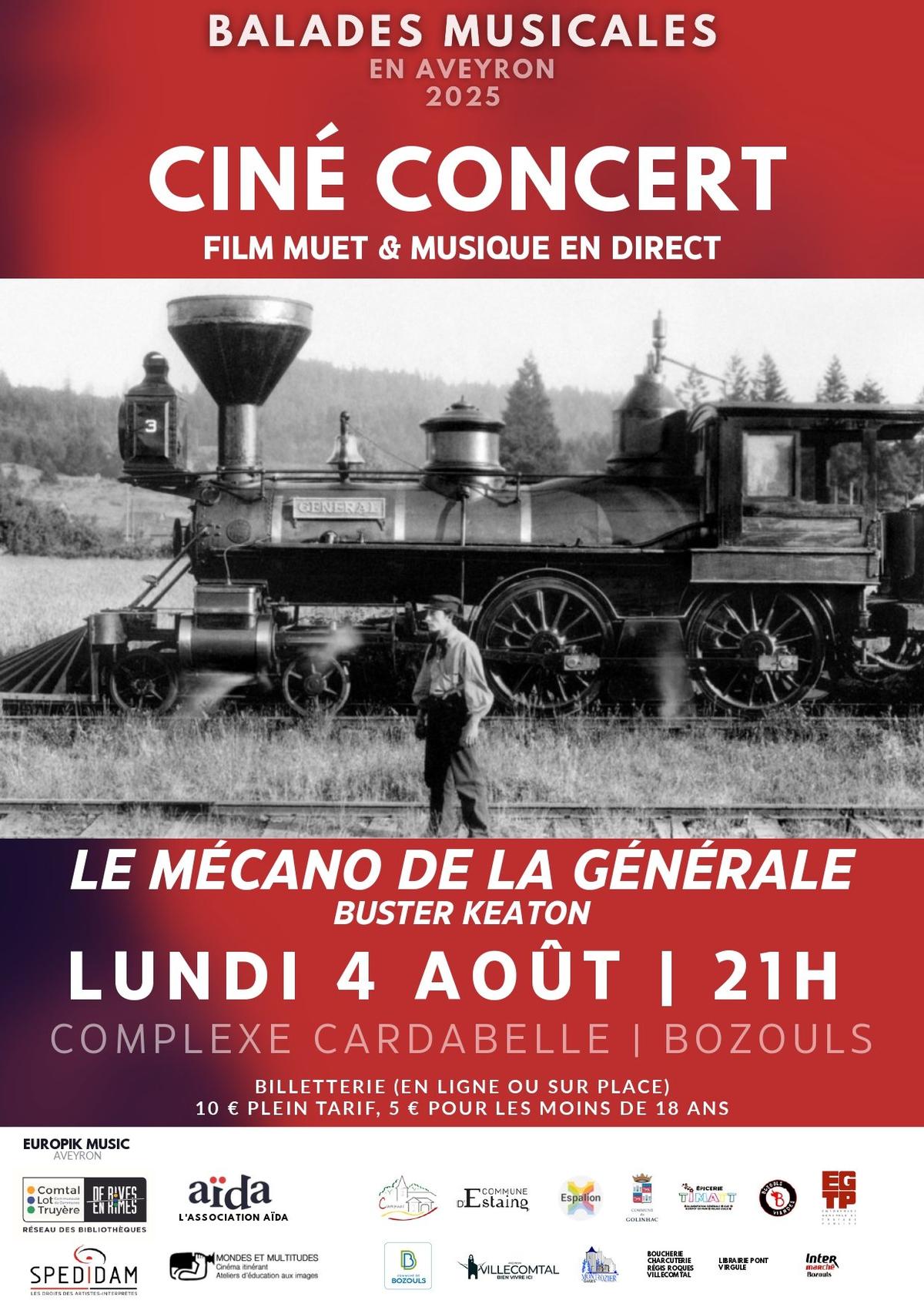 Buster Keaton à l'orgue