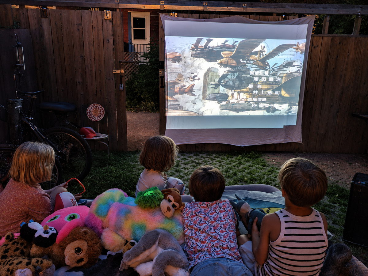 Un cinéma en extérieur